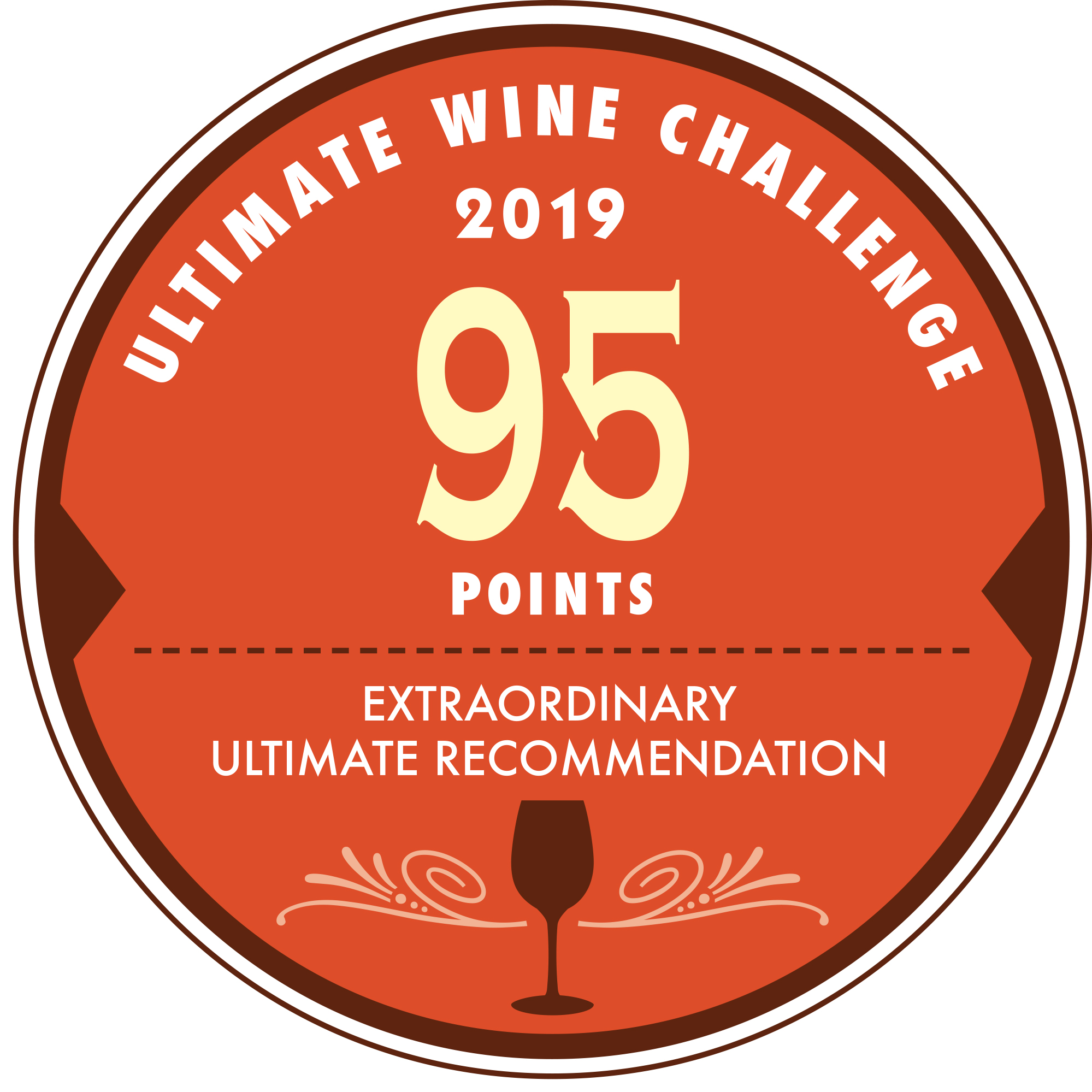 Ultimate Beverage Challenge — 2019 Wine Score Medallions